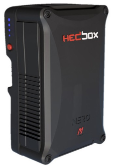 Hedbox NERO-M - Cine V Lock Mount ( High Dur Aluminium )- 150Wh / 13200mAh- 13A / 150W Max Load- USB